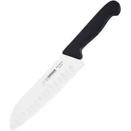 Ніж кухарський японський санток Giesser 180 мм Чорний 000266826