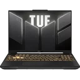 Ноутбук Ігровий ASUS TUF F16 FX607VU-RL048MXM, з процесором Intel Core 5 210H pana la 4.8GHz, 16'', WUXGA, IPS, 144Hz, 32GB DDR5 RAM, SSD 512GB + 1TB, GDDR6, No OS, Mecha сірий