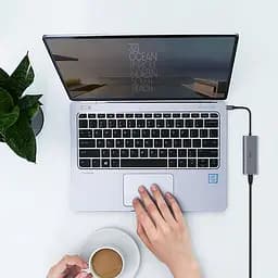 Перехідник HUB WIWU Alpha 831HRT Grey - мініатюра 2