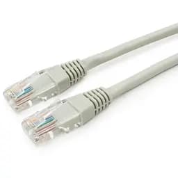 Патч-корд Ritar 8-жильний кабель дроту мережевий для прокладання мережі 2 метри — сірий