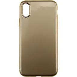 Чохол-накладка Usams Starry Series Apple iPhone X Gold
