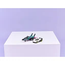 Конструктор LEGO City Реактивний літак проти автомобіля 259 деталей (60489) - мініатюра 7