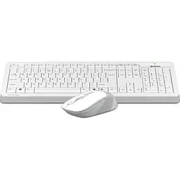 Комплект клавіатура + миша A4Tech Fstyler FG1010 White/Gray [114625] - мініатюра 4