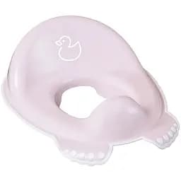 Туалетне сидіння Tega Baby Каченя з гумками протиковзними світло-рожеве