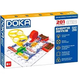 Электронный конструктор Doka 201 Схема D70706 звук и свет