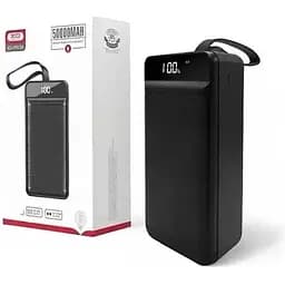 Зовнішній портативний акумулятор XO PR158 50000 mAh 22.5W чорний 6920680829279 - мініатюра 5
