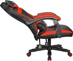 Крісло ігрове Defender Master поліуретан, 50мм, Клас 4, Black/Red (64359) - мініатюра 2