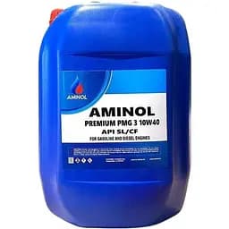 Масло моторное полусинтетическое Aminol Premium PMG3 10W40 API:SL/CF-4 MB 229.1/229.3 VW 501.01 / 505.00, 20 л (164961)