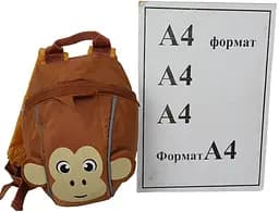 Маленький дитячий рюкзак Kleinkinder Rucksack мавпочка Riciclo sum0028850 - мініатюра 9