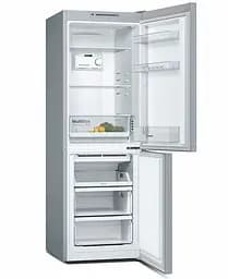 Холодильник з нижньою морозильною камерою Bosch KGN33NL206 нержавіюча сталь (KGN33NL206) - мініатюра 2