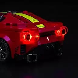 Набір світлодіодних ліхтарів для 76914 Speed Champions Ferrari 812 Competizione - мініатюра 7