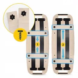 Балансувальна дошка (балансборд) 4FIZJO Balance Board (P-5905973404693) - мініатюра 7