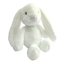 Мягкая игрушка Зайка Фрости 38 см белая