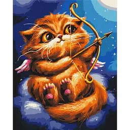 Картина за номерами на підрамнику Brushme Стрілець купідончик Маріанна Пащук