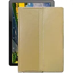 Чохол StatusCASE з екошкіри для планшету Hoozo X1001 Full HD Бежевий