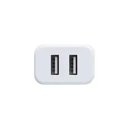 Мережевий зарядний пристрій Hoco C62A 2USB 2.1A White + USB Cable XiaomicroUSB - мініатюра 4