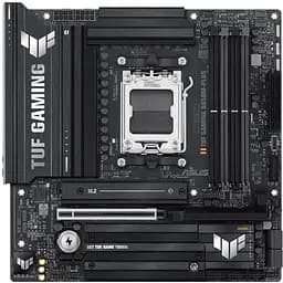 Материнская плата Asus AM5 TUF Gaming B850M-PLUS, B850, 4xDDR5, Int.Video (CPU), 4xSATA3, 3xM.2, 1xPCI-E 5.0 x16, 1xPCI-E 4.0 x1, ALC1220P, Realtek 2.5Gb, 10xUSB 3.2 / 6xUSB 2.0, HDMI/DP, MicroATX