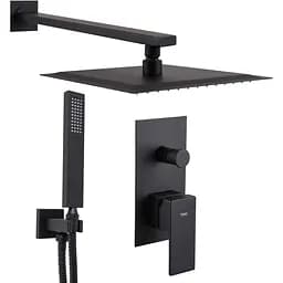 Смеситель для душа встроенный Topaz Odiss TO-18205-H66-BL черный (28603)