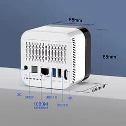 Смарт ТВ приставка H96 Max H728 4/128 Гб Smart TV Box Android TV 14 - мініатюра 5