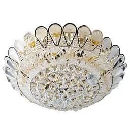 Люстра Brille торт стельова з підсвічуванням LED E14 40W Glass (BCL-606C/6)