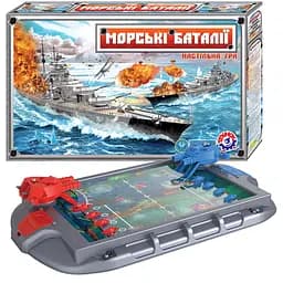 Настільна гра "Морські баталії" 1110 ТехноК, в коробці (4823037601110)