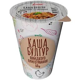Каша швидкого приготування Ілна Булгур з грибами та овочами 60 г