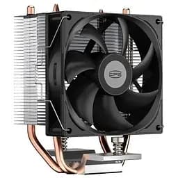 Кулер для процесора Pccooler R200 чорний алюміній/мідь 1x92 мм для Intel 1700/1200/115x AMD AM5/AM4 висота 133 мм