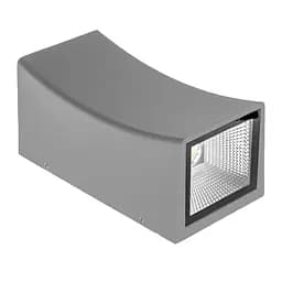 Підсвітка Brille LED фасадна IP65 AL-233/2х5W NW COB GY