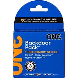 Презервативы One Back Door 3 шт. (ROZ6501053334)