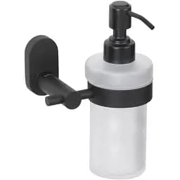 Дозатор для рідкого мила настінний Kela Alessio 250 мл чорний (22758)