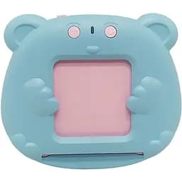 Карманный алфавит Bambi Монтессори Мишка 255 карт синяя 1300M(Blue)