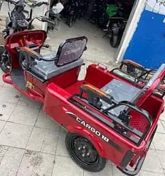 Електроскутер Вантажопасажирський Crosser CARGO 10 триколісний (1500W 60V, 32Ah) Червоний - мініатюра 8