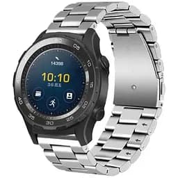 Металевий ремінець Primo для годинника Huawei Watch 2 Silver