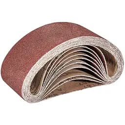 Стрічка шліфувальна Vitals 75x457 мм з. 60, 10 шт. коричнева (173572)