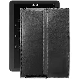 Чохол StatusCASE з екошкіри для планшету Pixus Ride 9.6 Чорний глянець