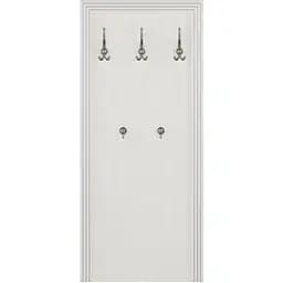 Вішалка настінна Gerbor Вайт 70 Ясен сніжний/Сосна срібна (GRB-1079)