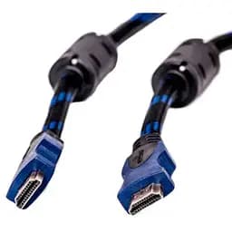 Відео кабель PowerPlant HDMI - HDMI, 15м, позолочені конектори, 1.4V, Nylon, Double ferrites