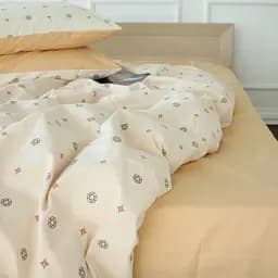 Простирадло MirSon Ranforce Elite 17-4767 Lombardy 200x220 см бежеве (2200008944513)