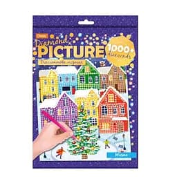 Набір для творчості діамантова мозаїка "Місто" Апельсин НТ-34-04