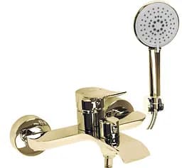 Смеситель для ванны Rea Dart gold настенный с изливом REA-B5652 Золотой