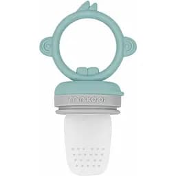 Ніблер MinikOiOi Pulps силіконовий, Aqua Green/Powder Grey (101130004)