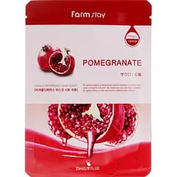 Маска для обличчя FarmStay Visible Difference Pomegranate Mask Sheet Гранат, 23 мл