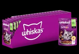 Вологий корм для котів Whiskas TastyMix з ягням, куркою та морквою 2.38 кг (28 шт. х 85 г) - мініатюра 3