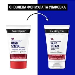 Крем для рук Neutrogena Hand Cream Норвезька формула без запаху концентрований 50 мл - мініатюра 3