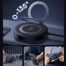 БЗП Baseus Simple Mini4 Qi2 15W (P10273300121-0) Cosmic Black - мініатюра 5
