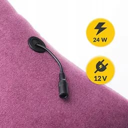 Подушка-масажер 4FIZJO Shiatsu Lite Violet (P-5905973404129) - мініатюра 4