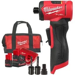 Шліфмашина кутова цангова акумуляторна MILWAUKEE, M12 FDGA2-522BA, діаметр цанг 6/8мм (зарядний пристрій С12 С, 1 акумулятор М12