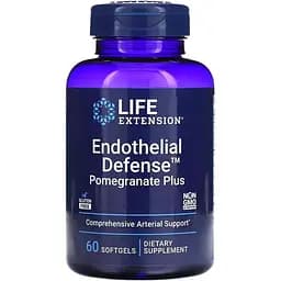 Артеріальна підтримка з гранатом Life Extension Endothelial Defense Pomegranate Plus 60 капсул
