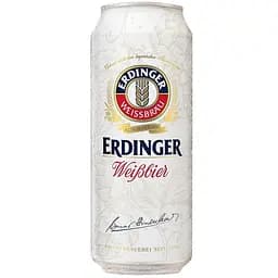 Пиво Erdinger Weissbier светлое фильтрованное 5.3% 0.5 л