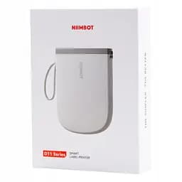 Термопринтер для друку наклейок NIIMBOT D11_H White (1AA57281601) - мініатюра 2